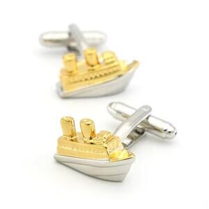 Cruise Ship Cufflinks